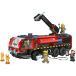 LEGO® City Airport Fire Truck - Toy Truck Building Set 60499 - Image 2