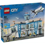 LEGO® City Airport with Airplane - Toy Model Airport Set - 60502