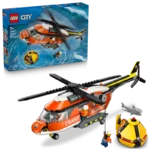 LEGO® City Coast Guard Helicopter Toy Building Set 60503 - Image 3
