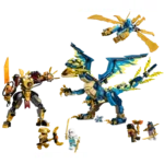 LEGO® NINJAGO® Elemental Dragon vs. The Empress Mech 71796 Building Toy Set - Image 2
