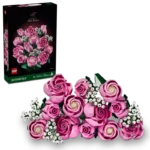 LEGO®  Botanicals Bouquet of Pink Roses, Decorative Flowers 10374 - Image 3