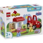 LEGO®  DUPLO Peppa Pig Tractor and Market Building Toy 10468