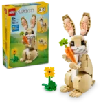 LEGO®  Creator 3in1 Cute Bunny Toy Animal Playset 31162 - Image 3