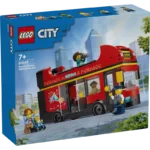 LEGO®  City Red Double-Decker Sightseeing Bus Toy 60407