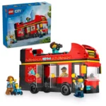 LEGO®  City Red Double-Decker Sightseeing Bus Toy 60407 — изображение 3