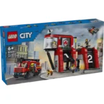 LEGO®  City Fire Station with Fire Truck Playset 60414