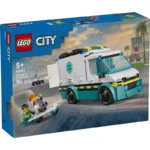 LEGO®  City Emergency Ambulance Toy Truck Building Set 60451
