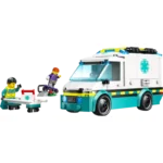 LEGO®  City Emergency Ambulance Toy Truck Building Set 60451 — изображение 2