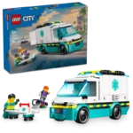 LEGO®  City Emergency Ambulance Toy Truck Building Set 60451 — изображение 3