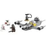 LEGO®  Star Wars™ Mando and Grogu’s N-1 Starfighter™ Building Toy 75410 - Image 2