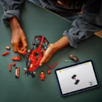 LEGO®  Speed Champions Ferrari SF-24 F1 Race Car Driver Set 77242 - Image 4