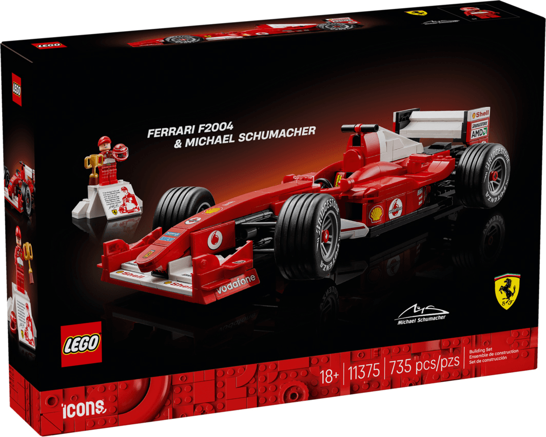 11375-1.original.png LEGO® Ferrari F2004 & Michael Schumacher 11375 - Image 1